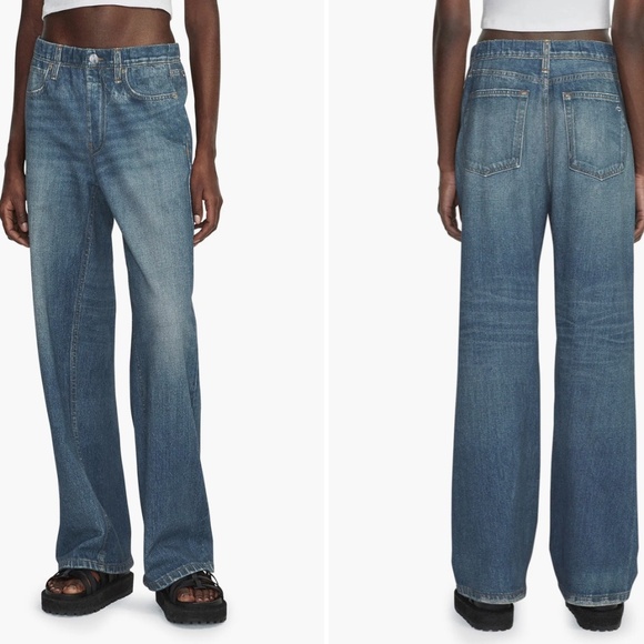 Rag & Bone Miramar Wide Leg Pants - Picture 1 of 4